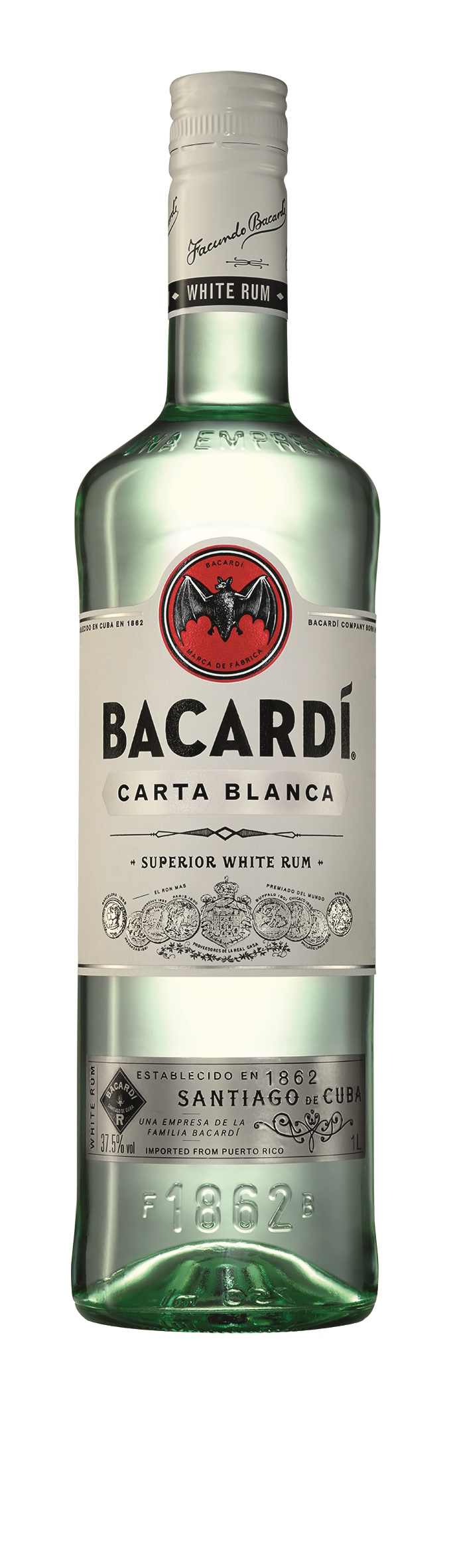 Bacardi Carta Blanca Rum 37,5% Bacardi Carta Blanca Rum 37,5%
