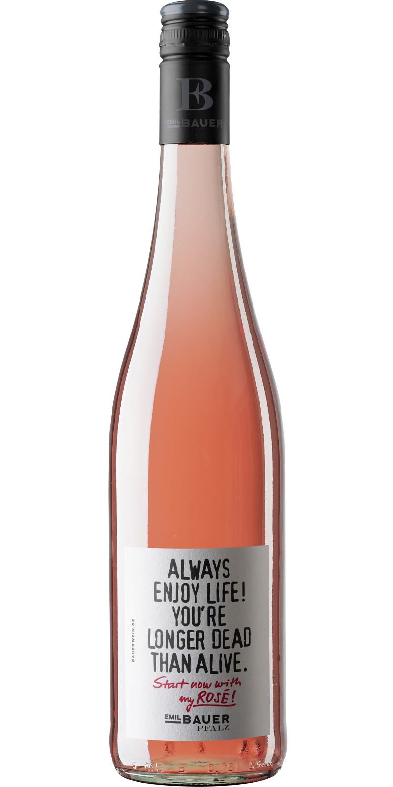 Emil Bauer ROSE Pinot Noir - Always enjoy life, trocken, Pfalz SV Emil Bauer ROSE Pinot Noir - Always enjoy life, trocken, Pfalz SV