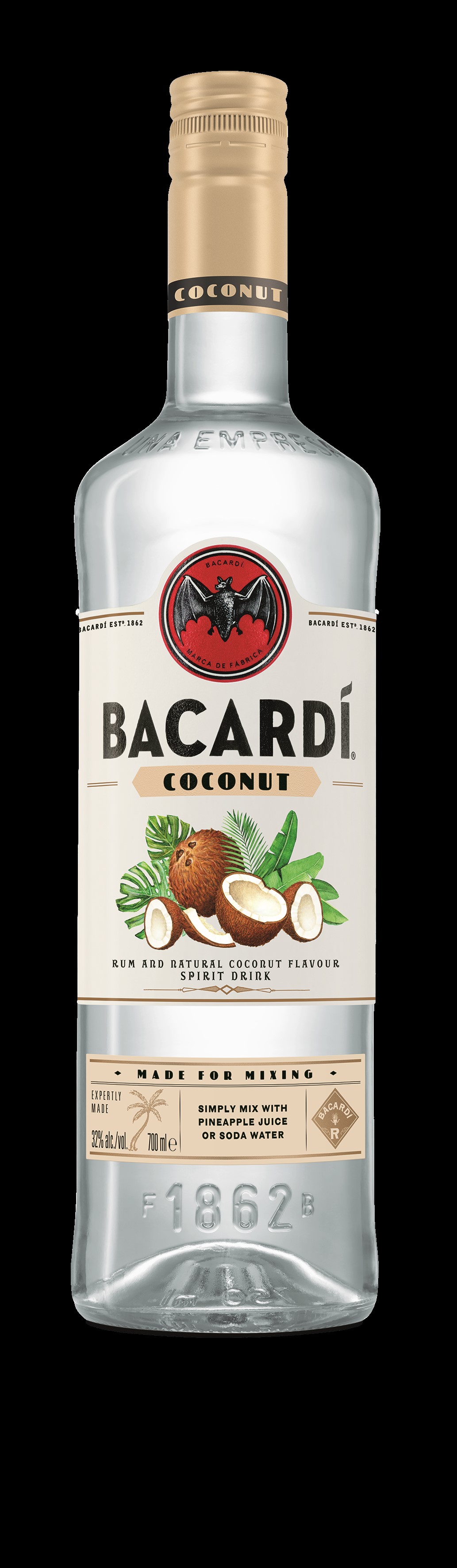 Bacardi Coconut 27% Vol. Bacardi Coconut 27% Vol.