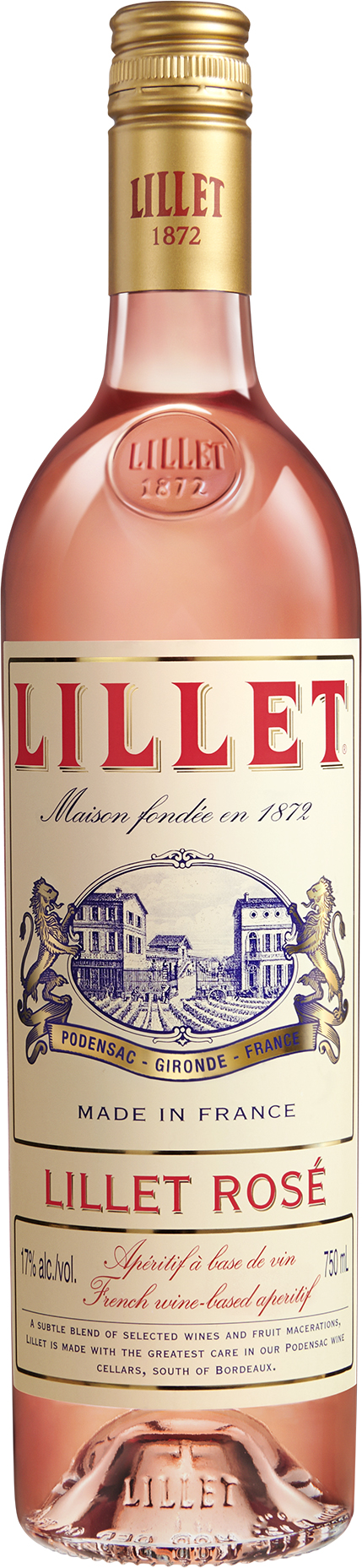 Lillet Rose Weinaperitiv 17% Vol.