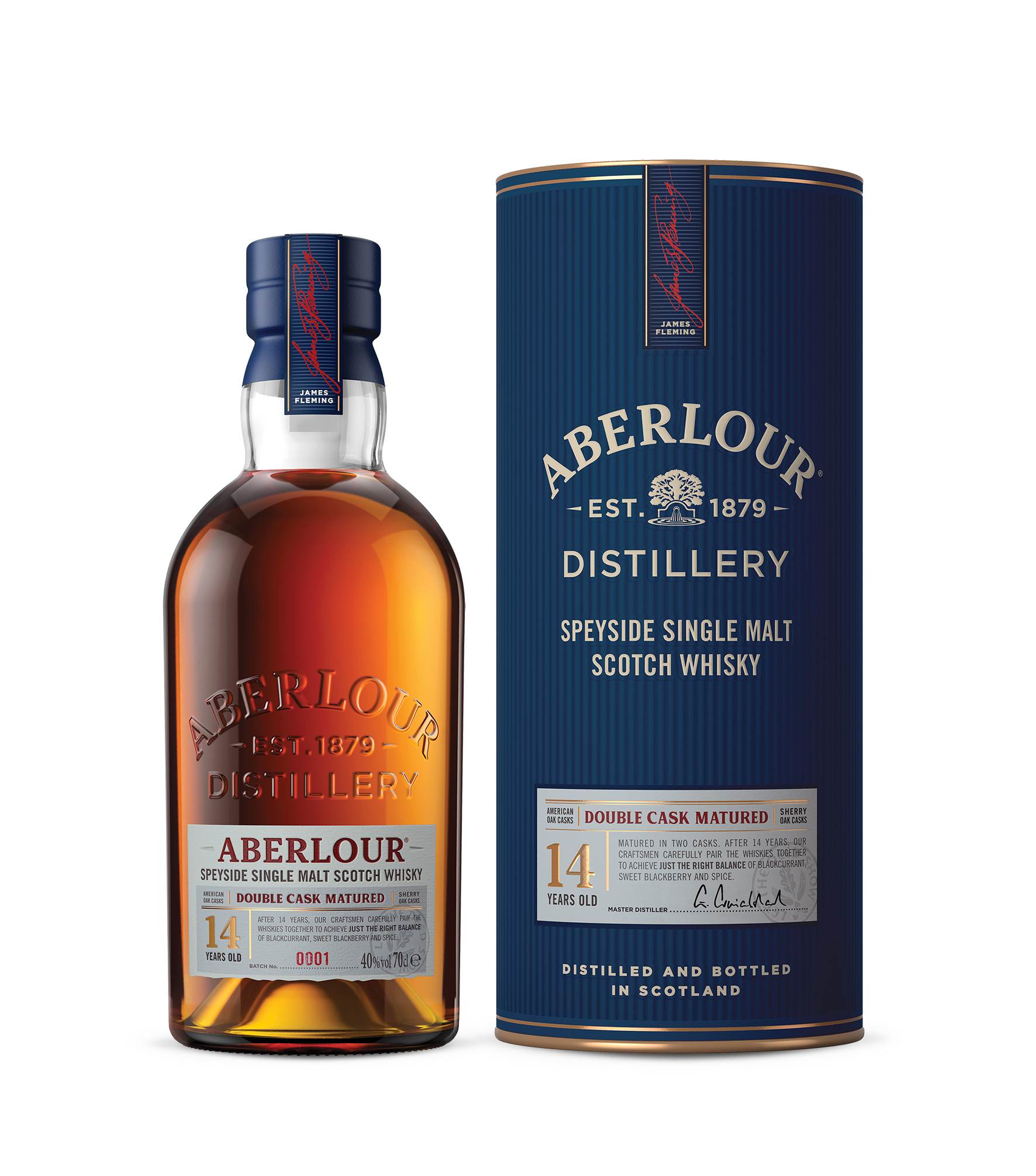 Aberlour 14 years Speyside Single Malt Scotch Whisky 40% Vol. Double Cask Matured