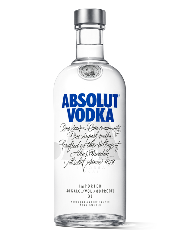 Absolut Vodka Blue Schweden 40% Vol. Absolut Vodka Blue Schweden 40% Vol.