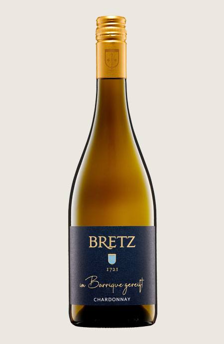 Bretz Chardonnay QbA trocken Barrique Bechtolsheimer Petersberg