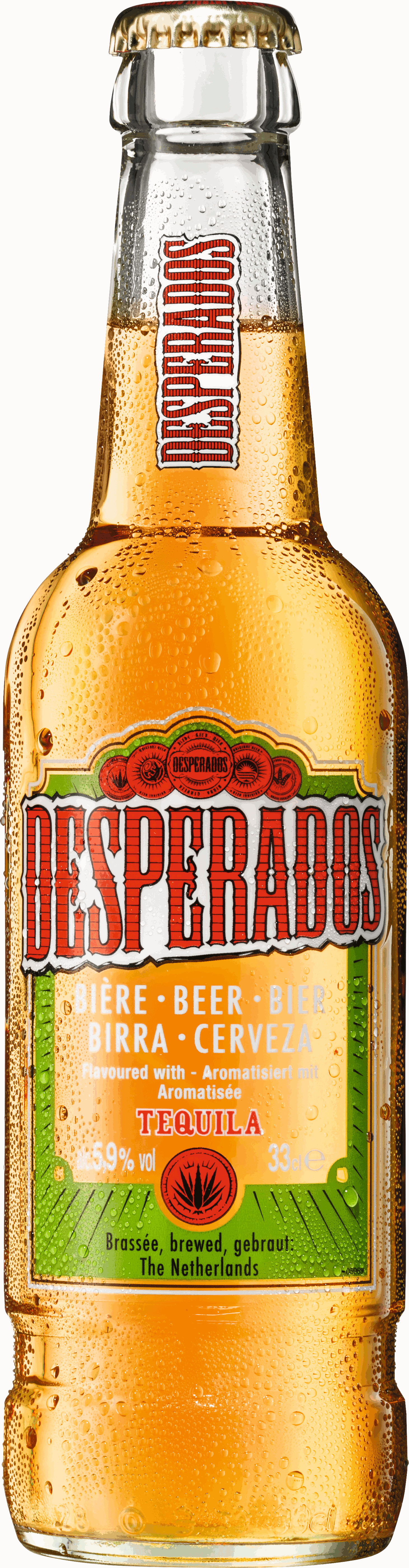 Desperados Bier 5,9% Tequila Flavoured Beer Mexico