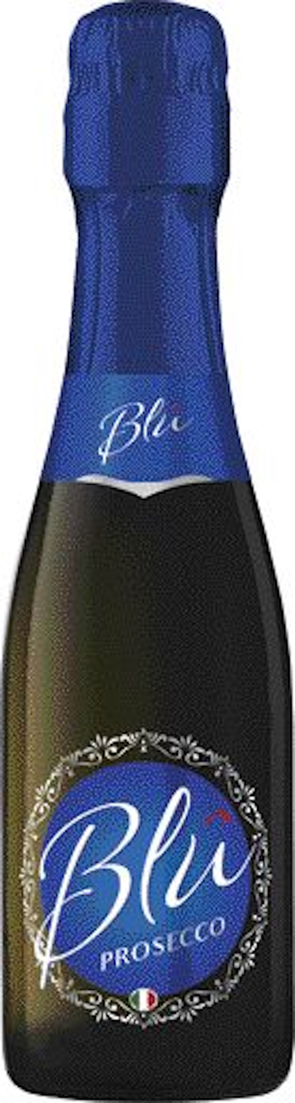 Prosecco Blu DOC secco LineaVini blaue Flasche Piccolo 