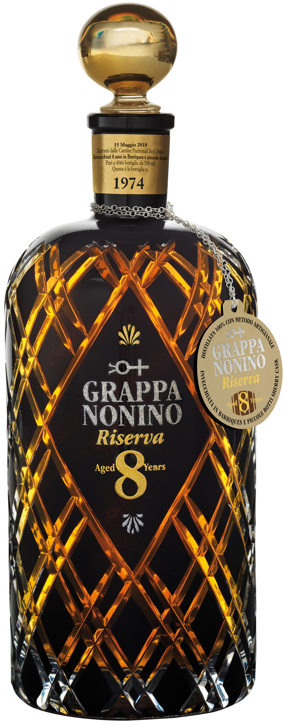 Nonino Grappa Riserva 8 years 43% Vol.