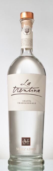 Marzadro La Trentina Tradizionale Grappa 41%