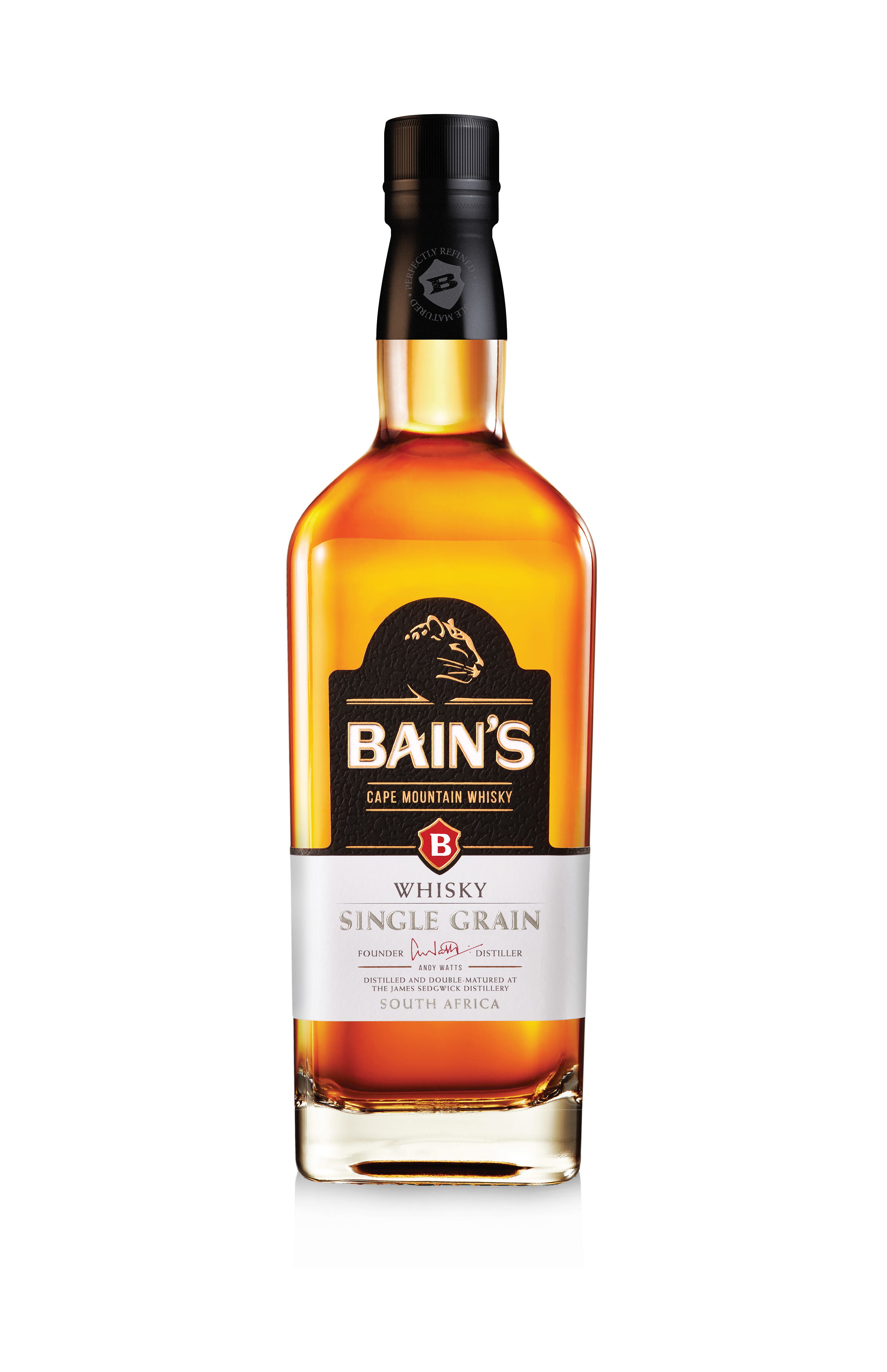 Bains Cape Mountain Südafrika Single Grain Whisky 40% Vol.