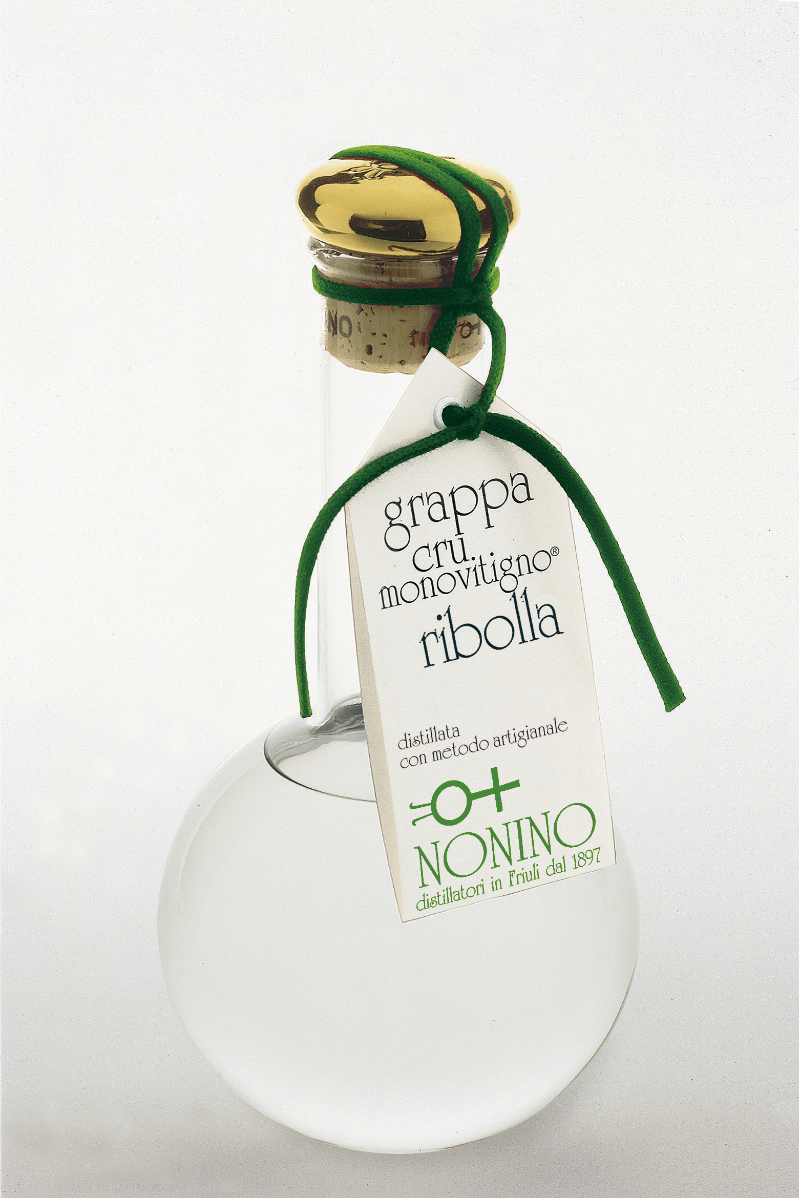 Nonino Grappa Ribolla Gialla Cru Monovitigno in GP 45%