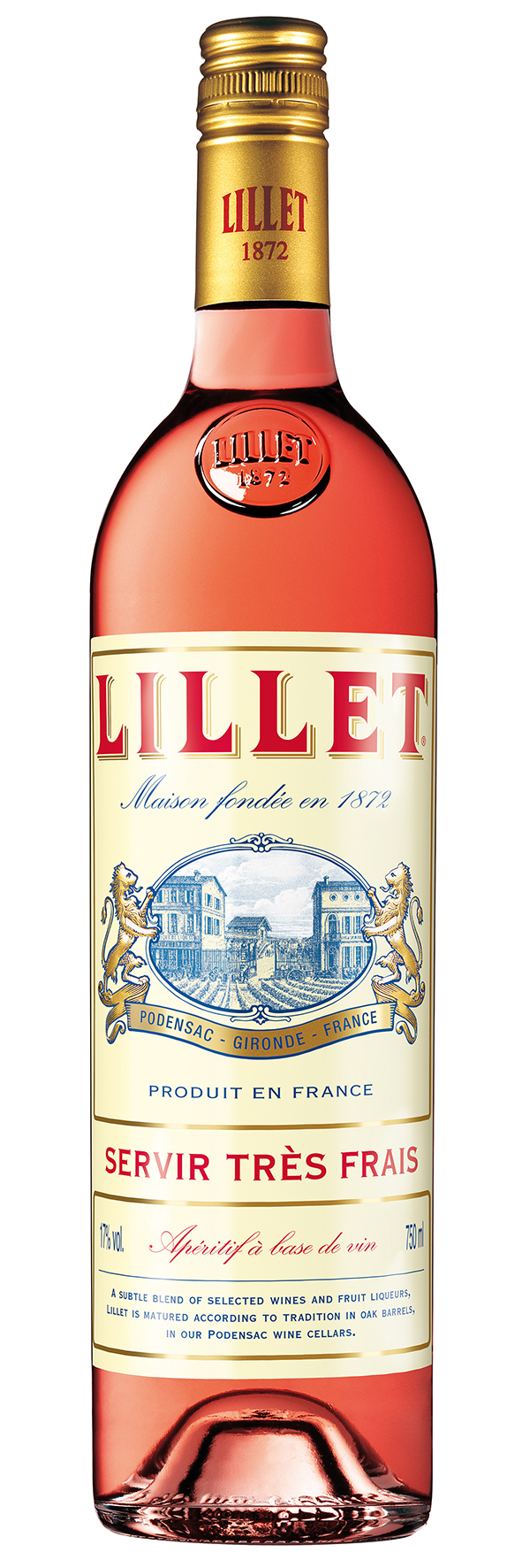 Lillet Rose Weinaperitiv 17% Vol.