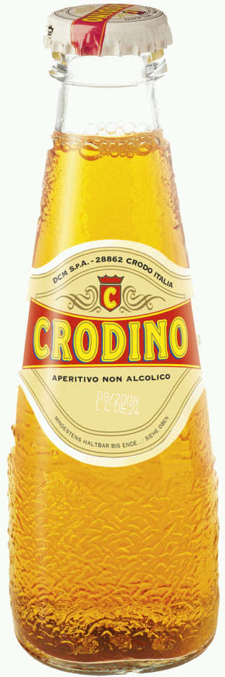 Crodino alkoholfreier Bitter aus Italien mit Kräuterextrakt (6 Packungen á 8 Stück)