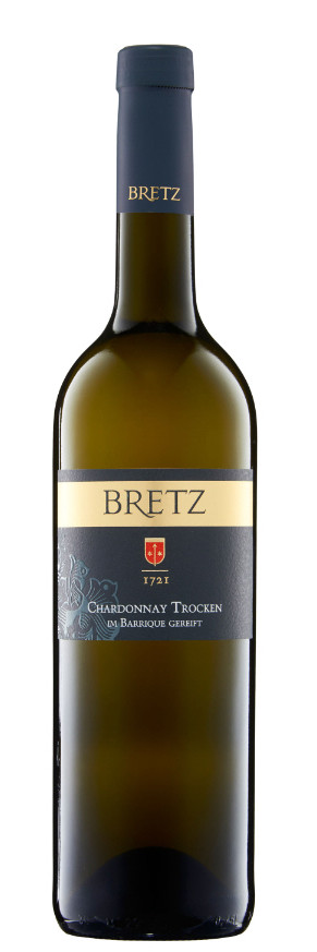 Bretz Chardonnay QbA trocken Barrique Bechtolsheimer Petersberg