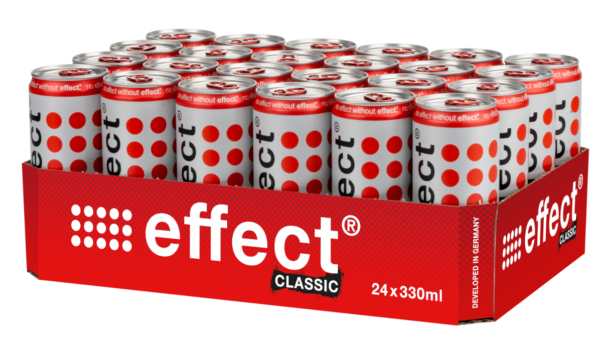 Effect Energy Drink Dose in MW Kiste