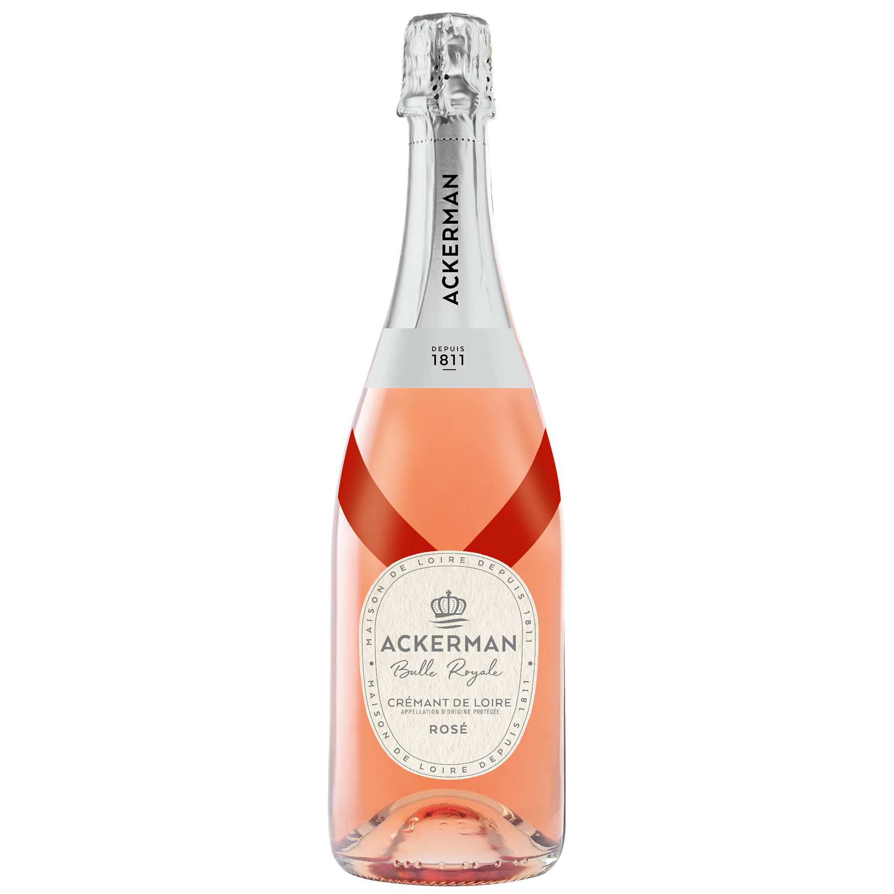 Ackerman Cremant de Loire ROSE Brut AOP Bulle Royale