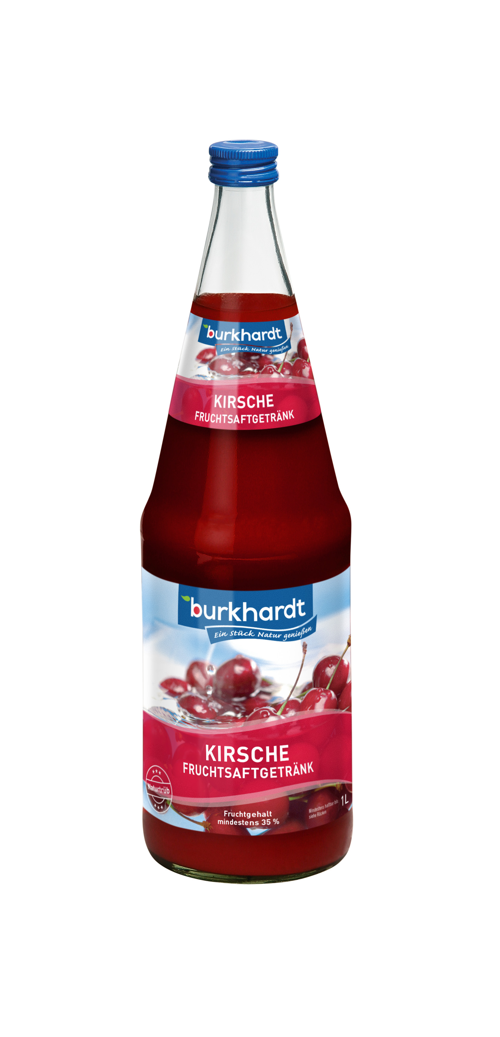 Burkhardt Kirschfruchtsaftgetränk  mit Fruchtfleisch trüb