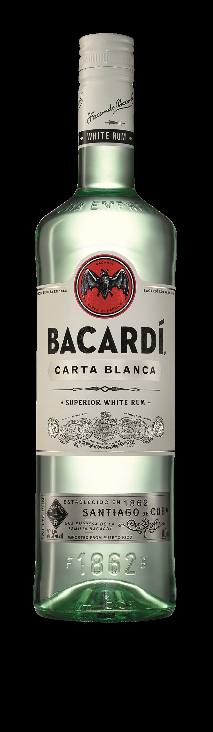 Bacardi Carta Blanca Rum 37,5% Bacardi Carta Blanca Rum 37,5%