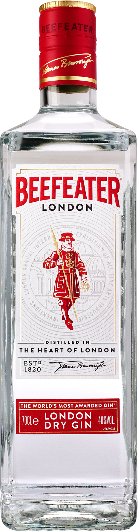 Beefeater London Dry Gin 40% Vol.