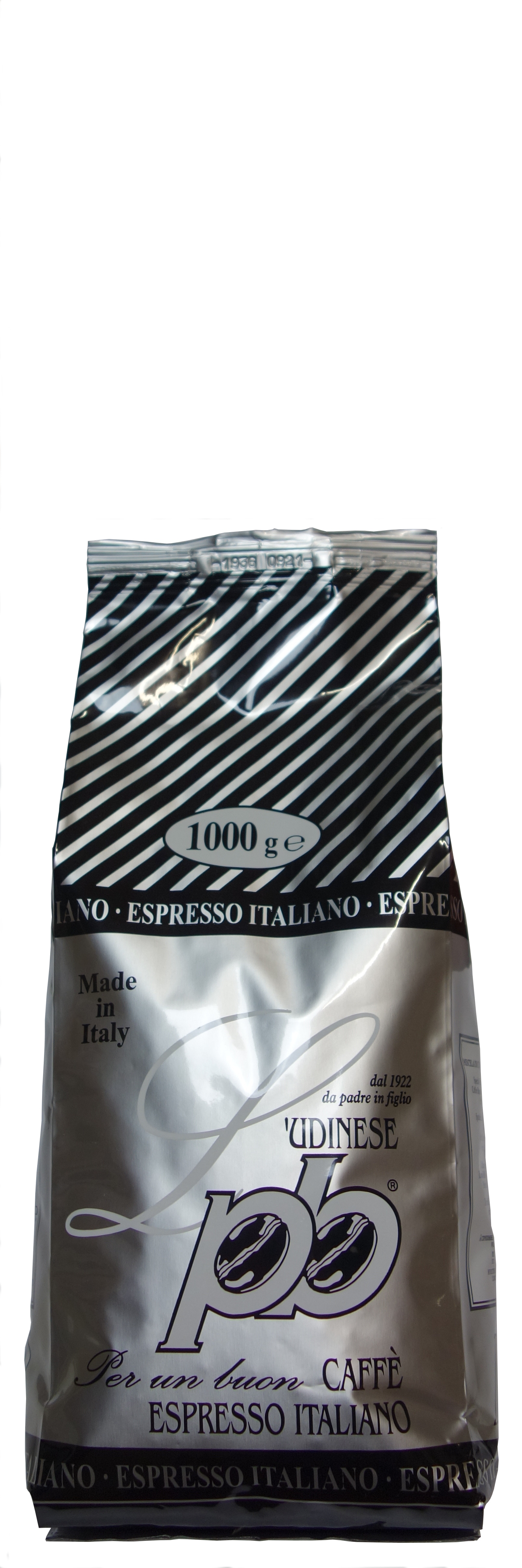 Udinese Espresso Italiano Bar Silber 55% Arabica