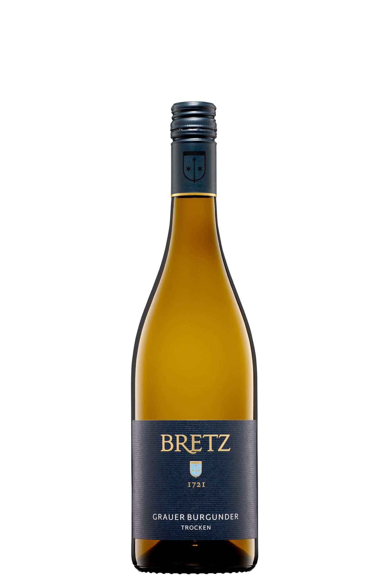 Bretz Grauer Burgunder QbA trocken, Rheinhessen Bretz Grauer Burgunder QbA trocken, Rheinhessen