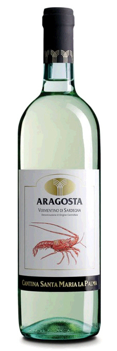 Aragosta Vermentino DOC  Santa Maria La Palma Sardinien