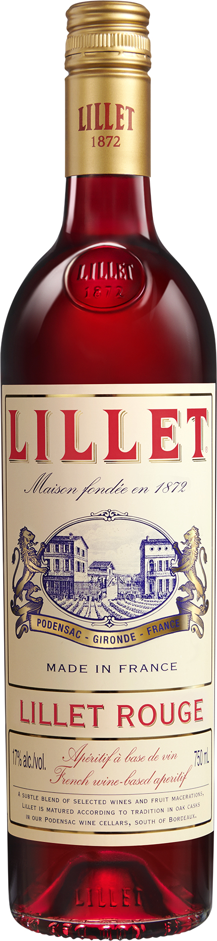 Lillet Rouge Weinaperitiv 17% Vol. Lillet Rouge Weinaperitiv 17% Vol.