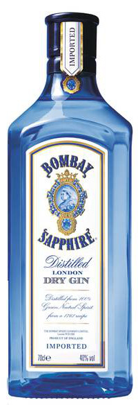 Bombay Sapphire Dry Gin 40%   