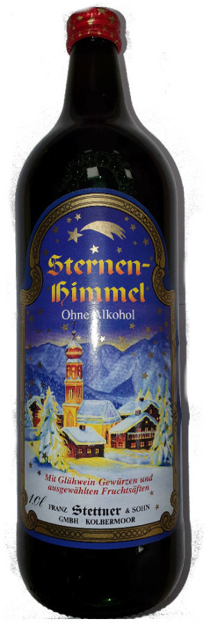 Sternenhimmel alkoholfreies Heiss- getränk mit Glühwein-Gewürzen