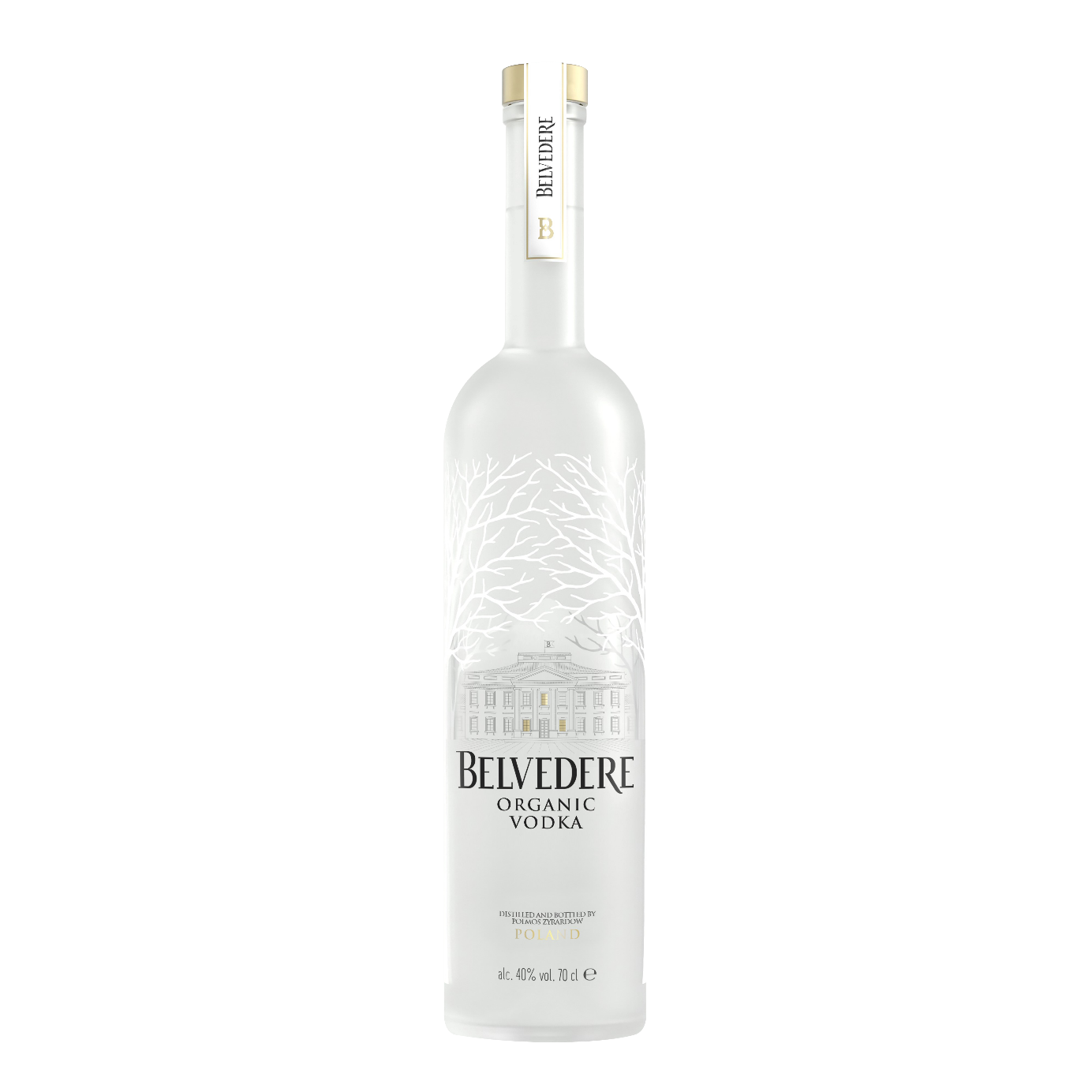 Belvedere Organic  Vodka Polen 40%