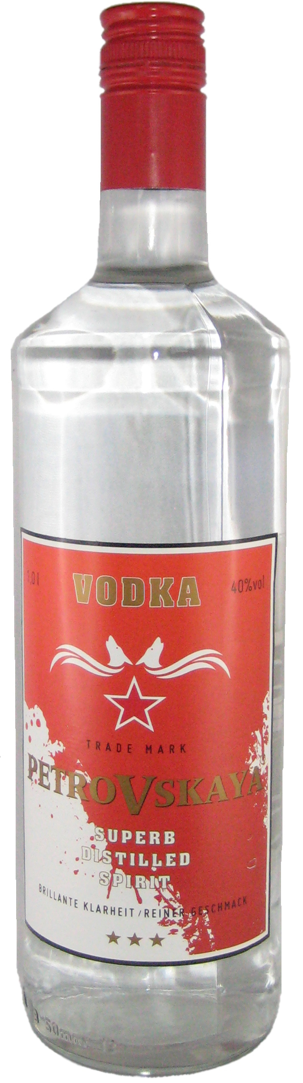 Petrovskaya Vodka 40% Vol.