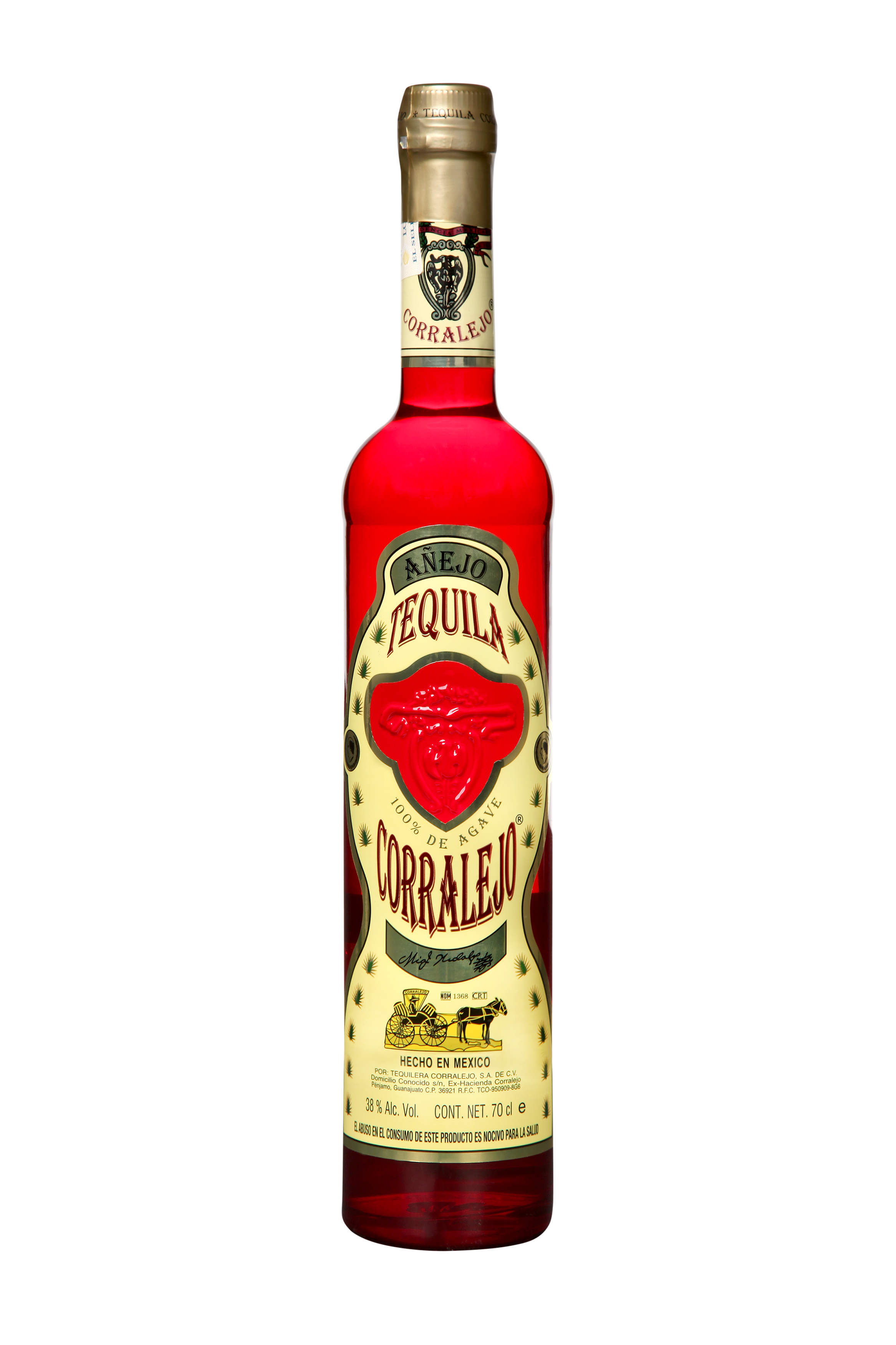 Corralejo Anejo Tequila 38% Vol. 100% Agave