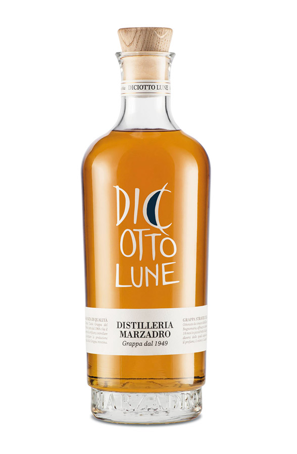 Marzadro Le Diciotto Lune Grappa 41% Marzadro Le Diciotto Lune Grappa 41%
