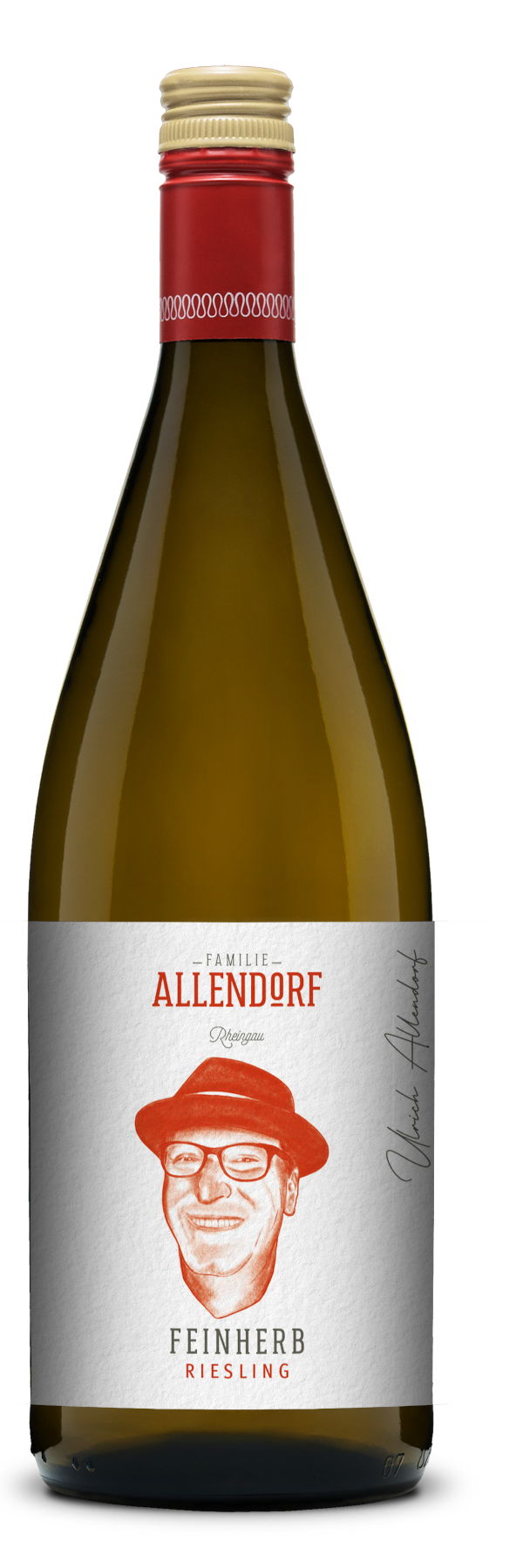 Allendorf Charakterköpfe Uli Riesling feinherb, Rheingau, SV