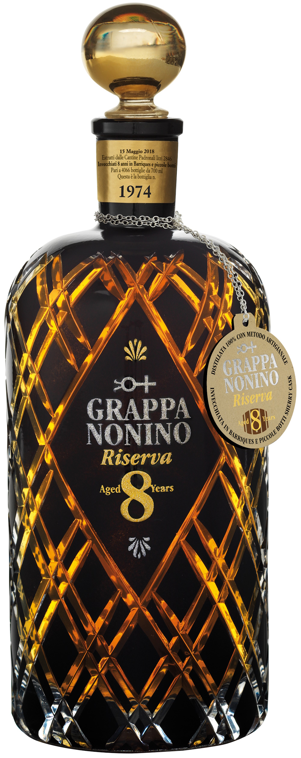 Nonino Grappa Riserva 8 years  43% Vol.