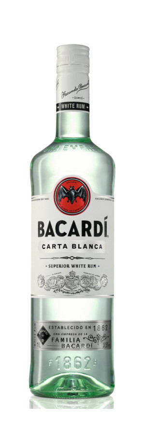 Bacardi Carta Blanca Rum 37,5%