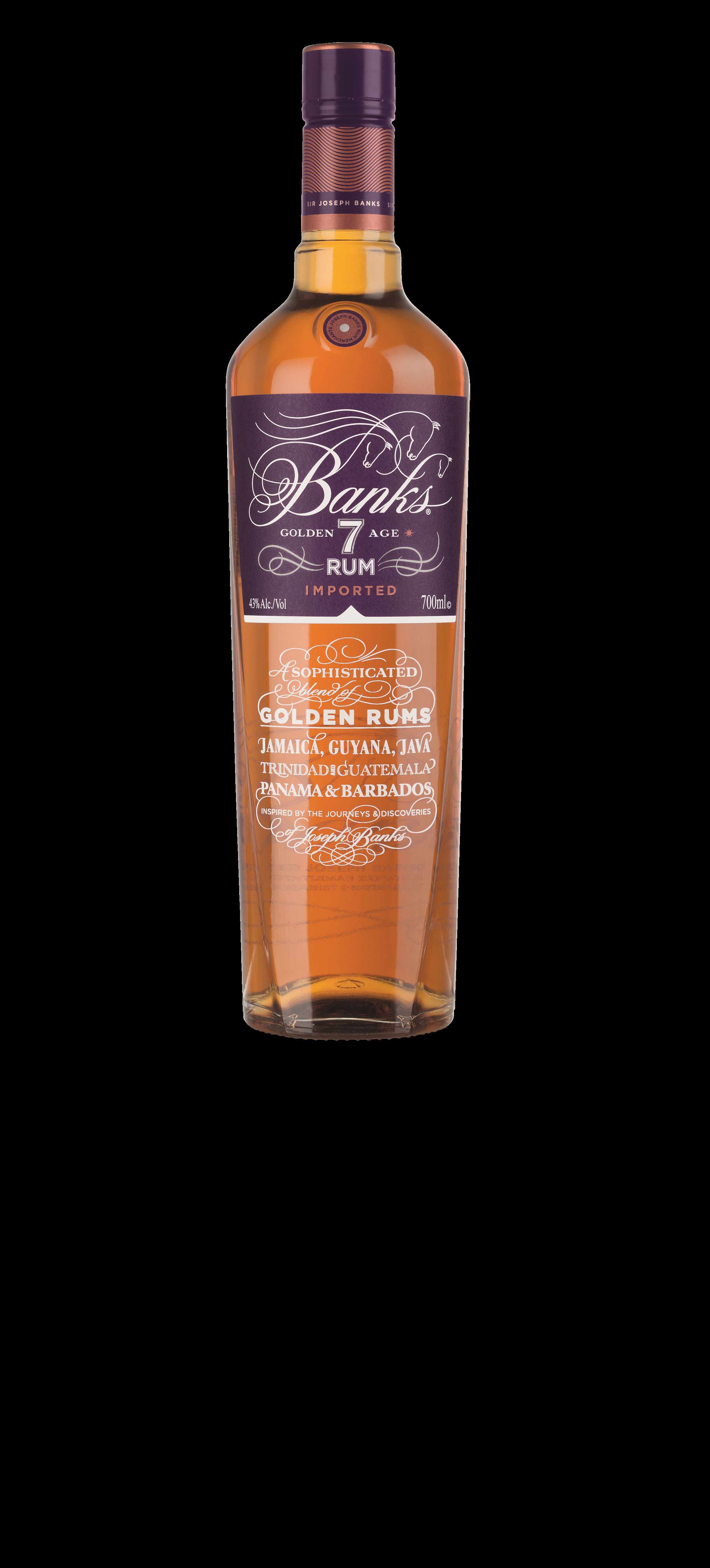 Banks 7 Island Rum Barbados 43% Vol.