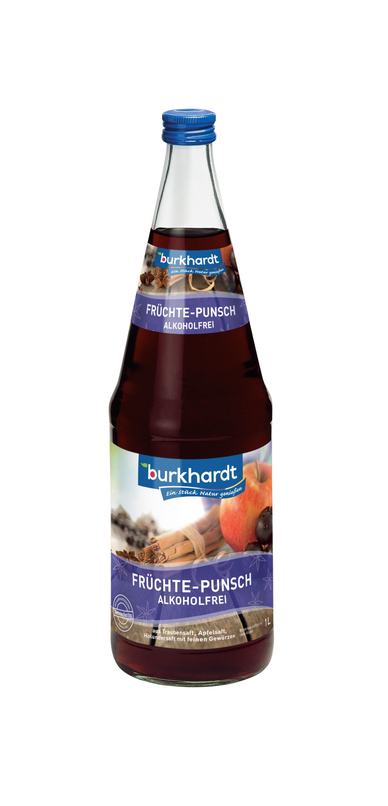 Burkhardt Früchtepunsch alkoholfrei 100% Fruchtsaft