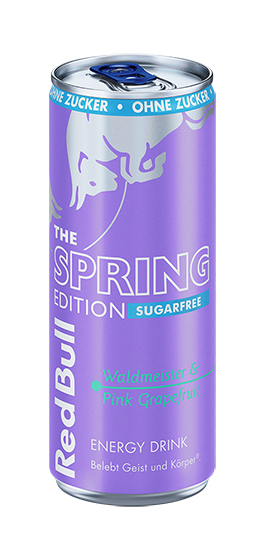 Red Bull Energy Drink SUGARFREE SPRING EDITION 2025 Waldmeister Pink Grapefruit