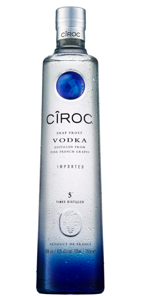 Ciroc Vodka  aus französischen Trauben 40%