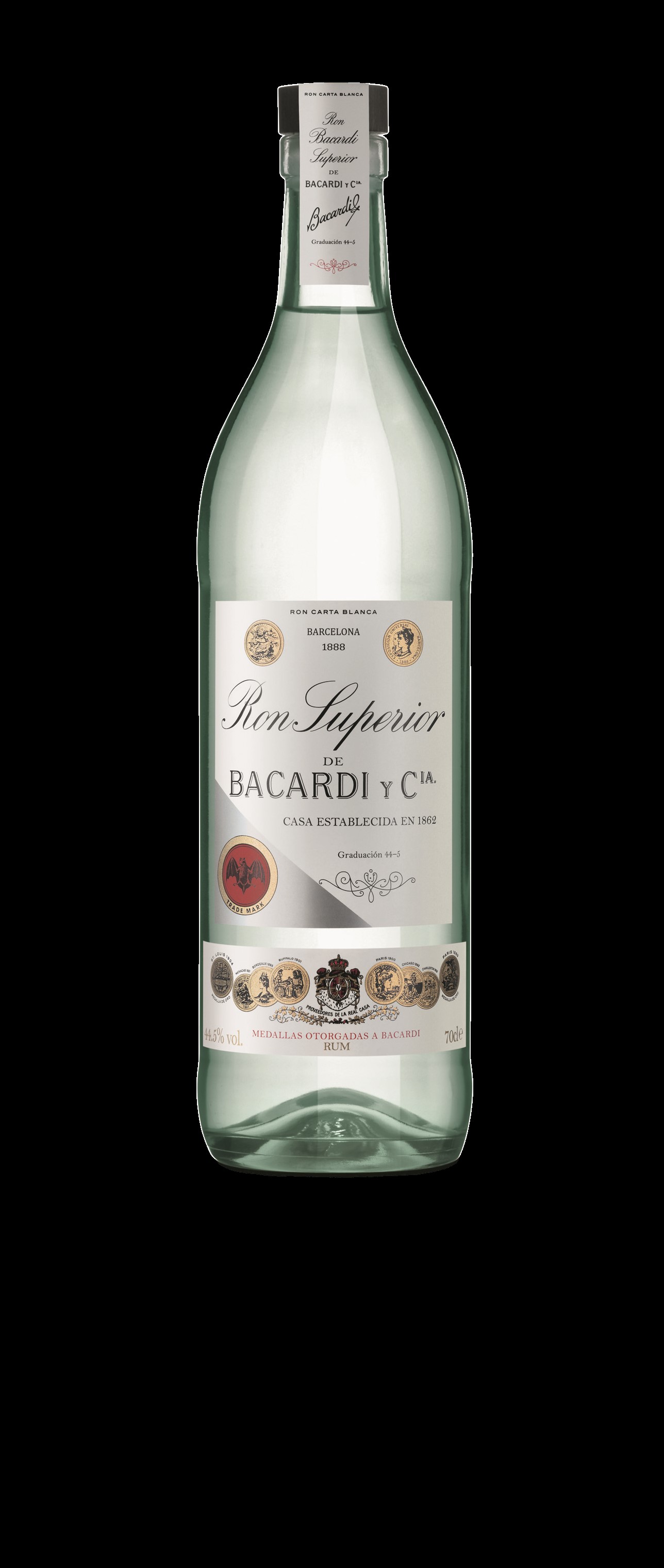 Bacardi Superior Rum 44,5% Vol.