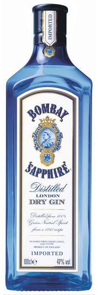 Bombay Sapphire Dry Gin 40%