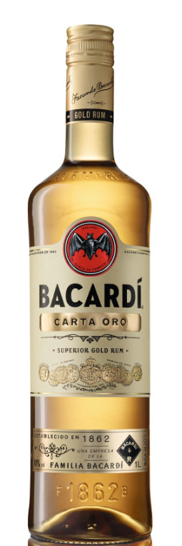 Bacardi Carta Oro Rum 37,5% Vol.