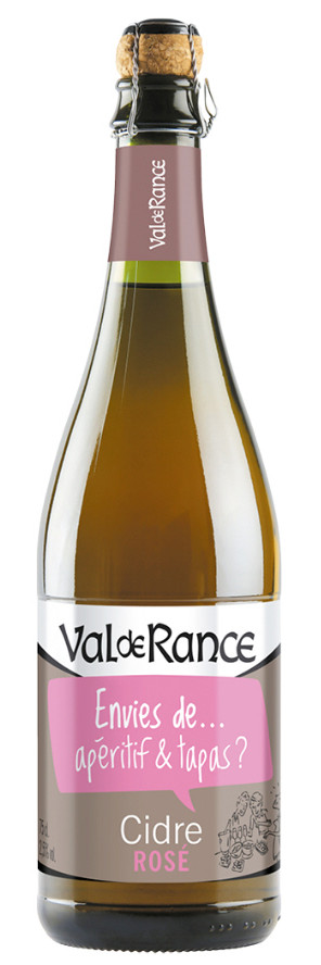 Cidre Apfel Apfel Rose, Val de Rance, 2,5%Vol.