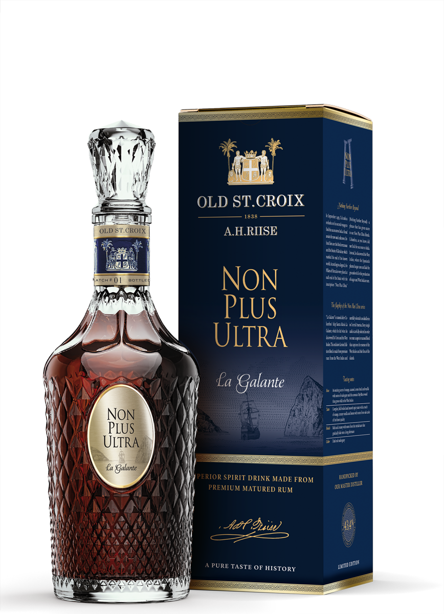 A. H. Riise Non Plus Ultra LA GALANTE Old St. Croix Rum US Virgin Islands 43,4% Vol.