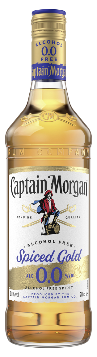 Captain Morgan Spiced Gold alkoholfrei Captain Morgan Spiced Gold alkoholfrei