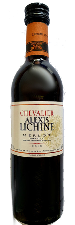 Alexis Lichine Merlot IGP Pays d'Oc KLEINFLASCHE